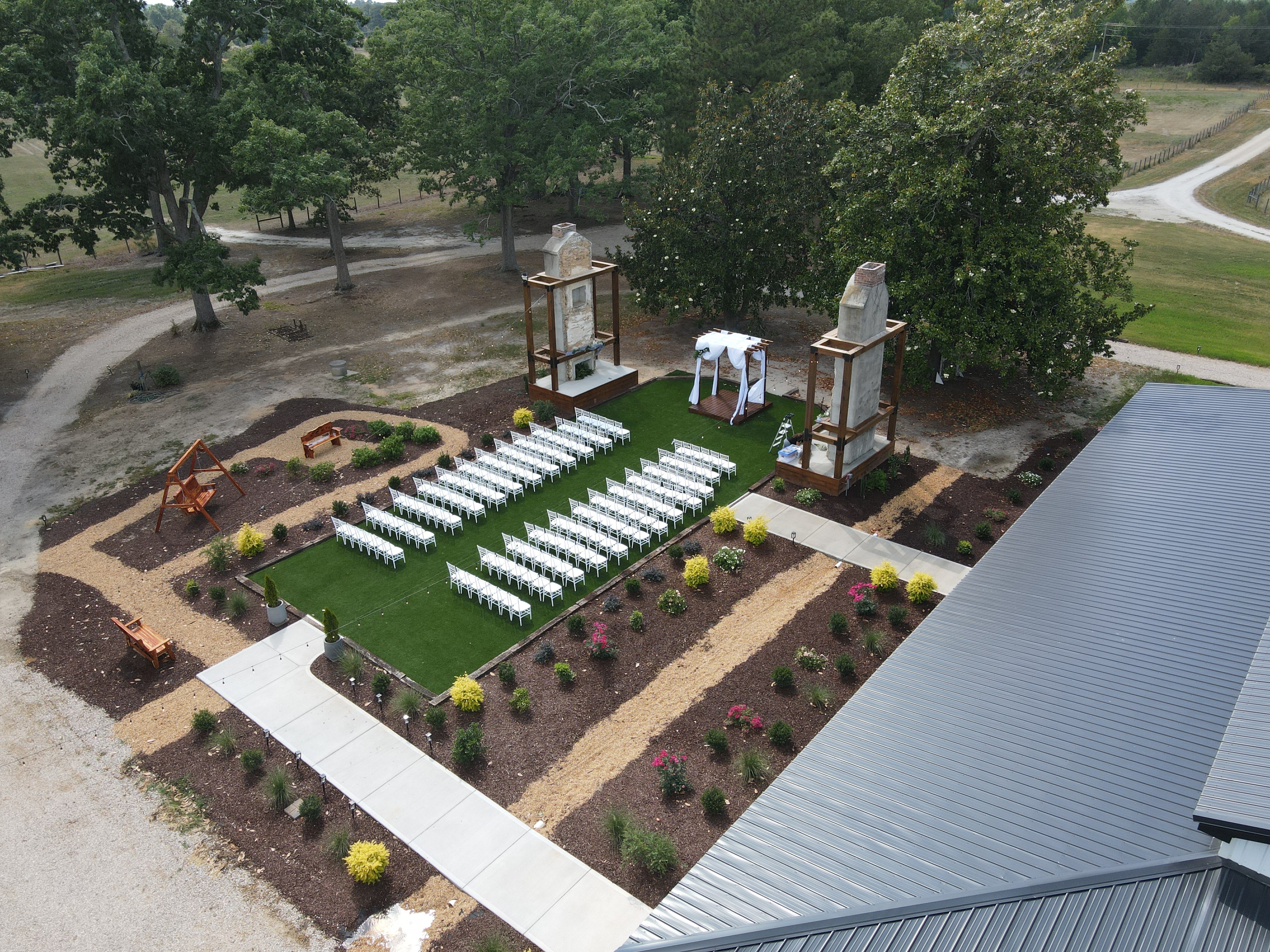 Ceremony from above