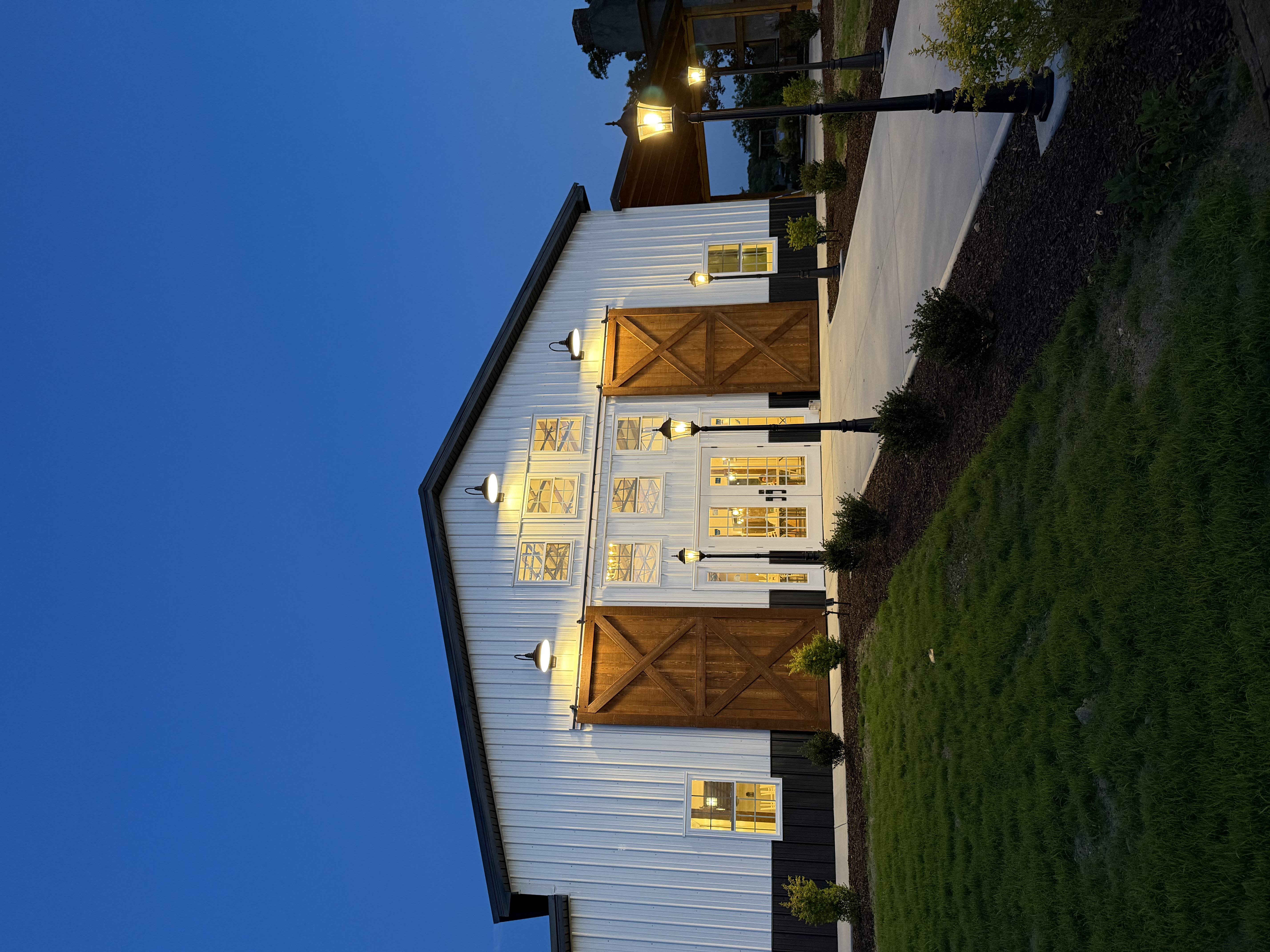 Barn exterior
